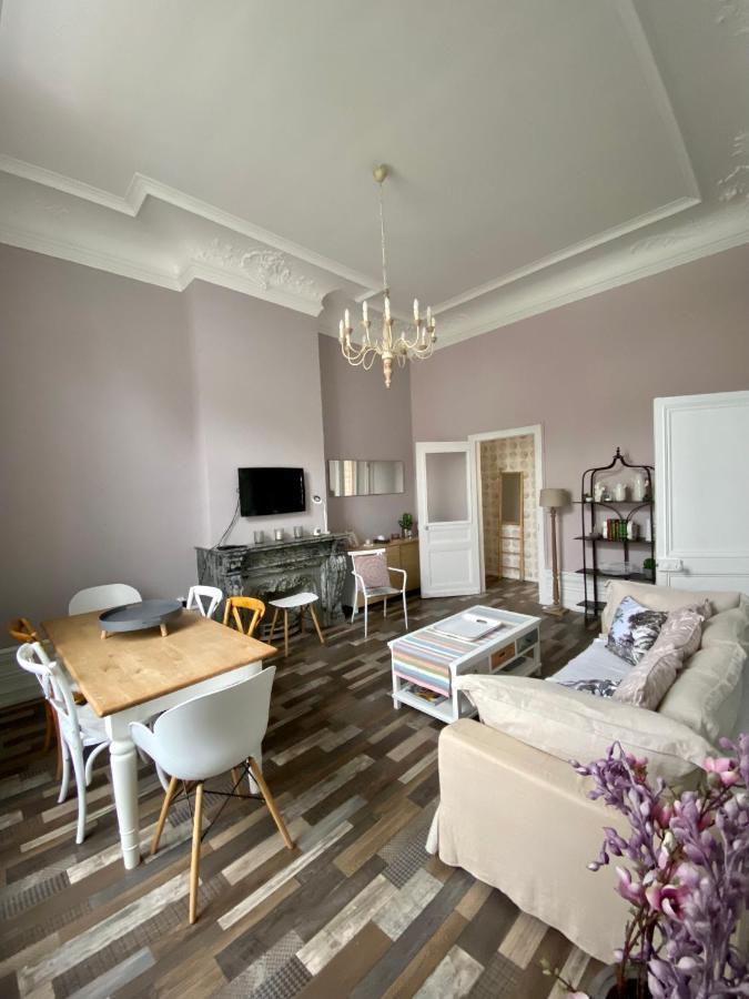 Grand Appartement De Style Haussmannien Булонь-сюр-Мер Экстерьер фото